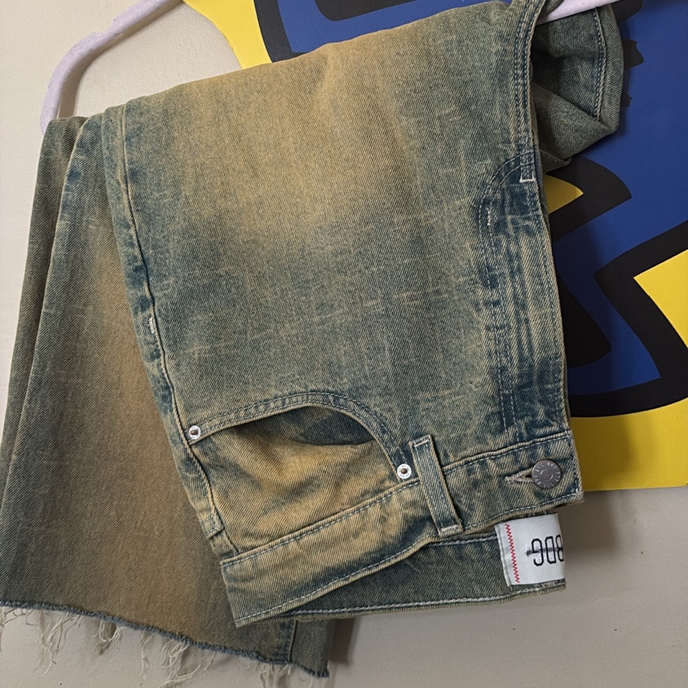 BDG Men Jeans Straight - Faded Green